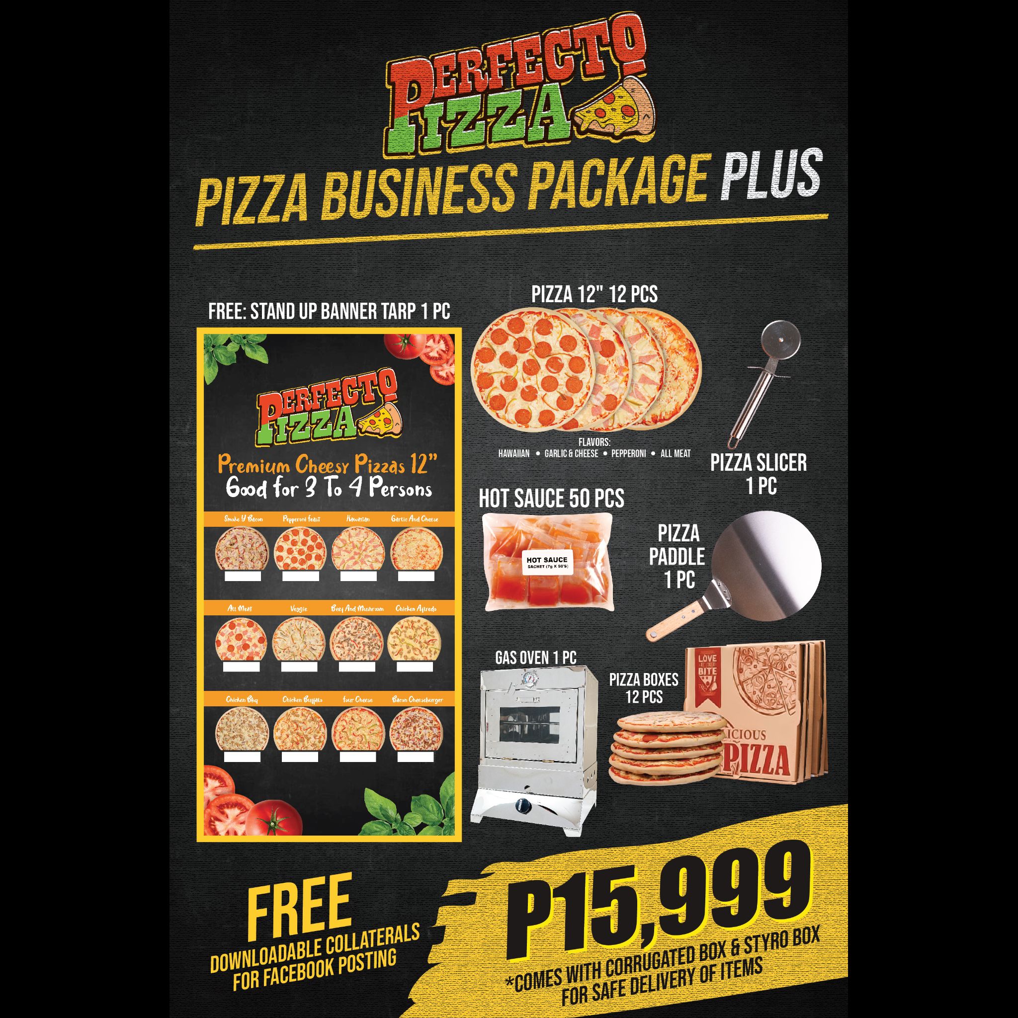 Perfecto Pizza Business Package Plus